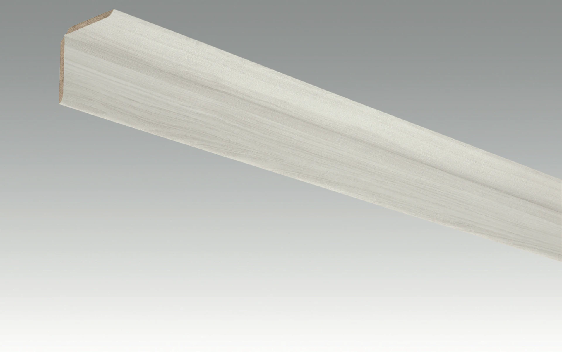 MEISTER Skirting Boards Pleated Grey Ash 4097 - 2380 x 70 x 3.5 mm (200033-2380-04097)
