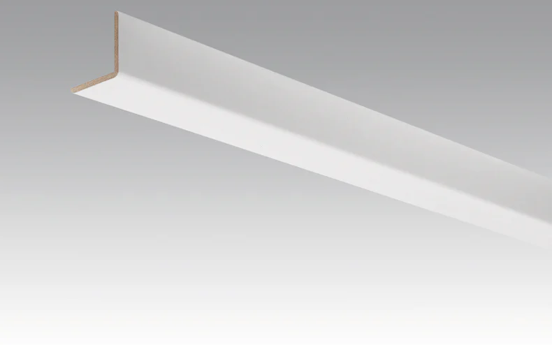 MEISTER Sockelleisten Winkelleisten Whiteline 4074 - 2380 x 33 x 3,5 mm (200035-2380-04074 - 2603234074)