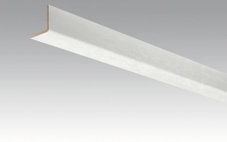 MEISTER Sockelleisten Winkelleisten Vintage Weiß 4091 - 2380 x 33 x 3,5 mm (200035-2380-04091 - 2603234091)