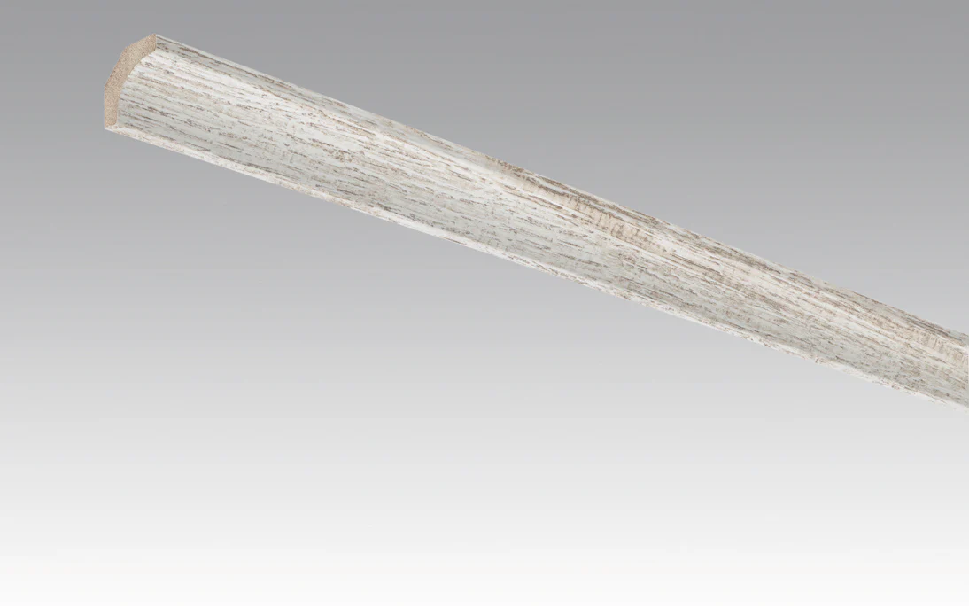 Battiscopa MEISTER battiscopa in rovere vintage bianco 4075 - 2380 x 22 x 22 mm (200034-2380-04075)