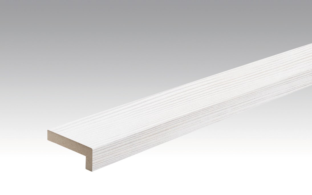 Battiscopa MEISTER listelli di copertura angolari in legno di pino bianco 4005 - 2380 x 60 x 22 mm (200028-2380-04005)
