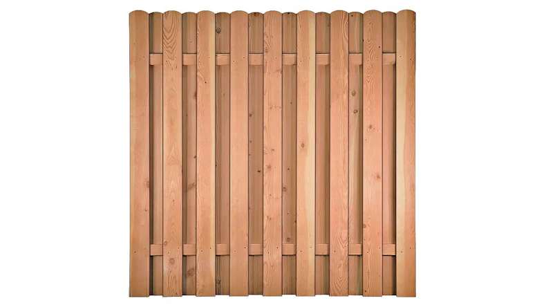 planeo TerraWood - ECO privacy fence Douglas fir 180 x 180 cm straight