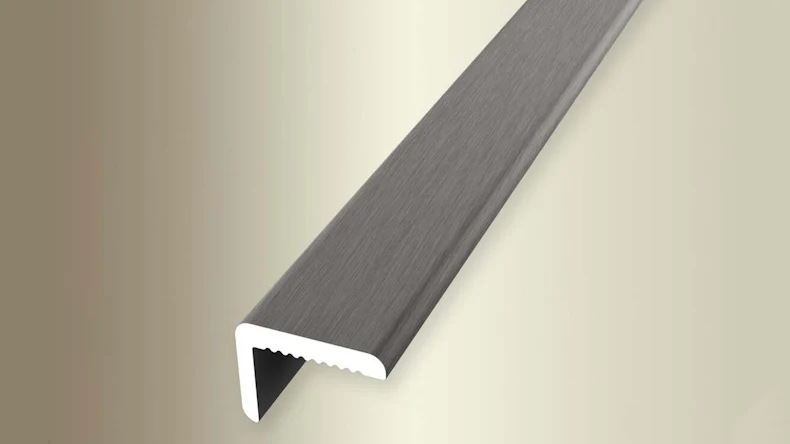 planeo Winkelprofil 2550 mm Edelstahloptik