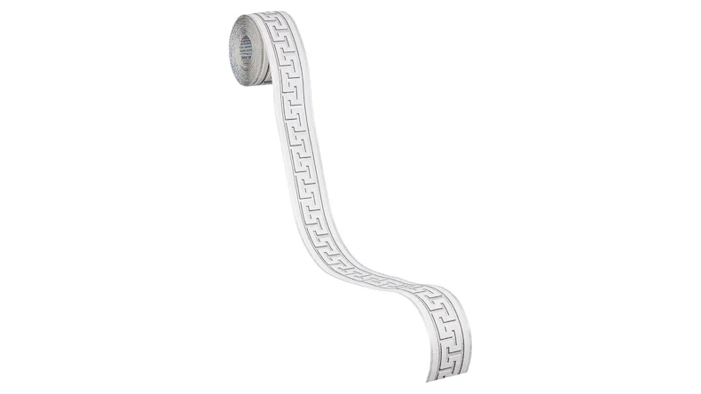 Vinyltapete Bordüre grau Vintage Ornamente Only Borders 10 319