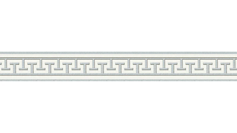 Vinyltapete Bordüre grau Vintage Ornamente Only Borders 10 319