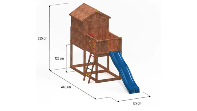 planeo Spielhaus - MyHome Blau