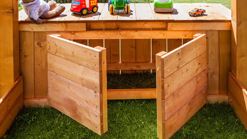 planeo Spielturm Addition - Große Spielzeugbox