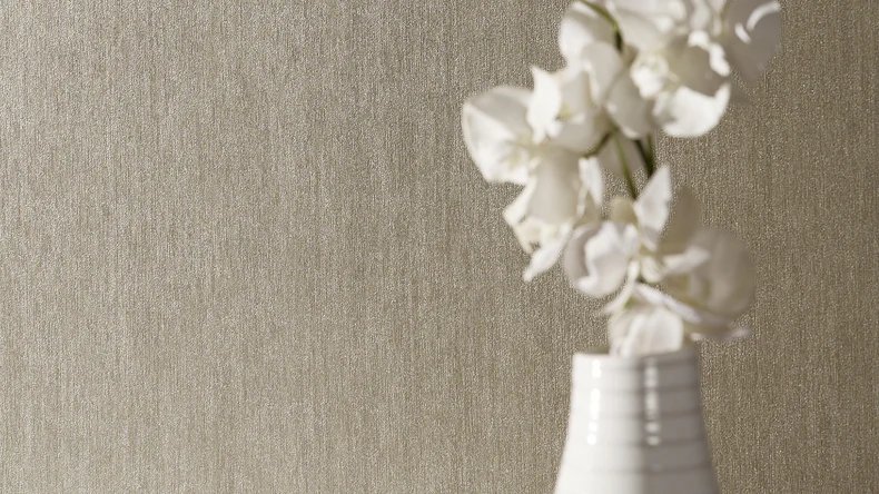 Papier peint vinyle Longlife Colours Architects Papier brun uni 393