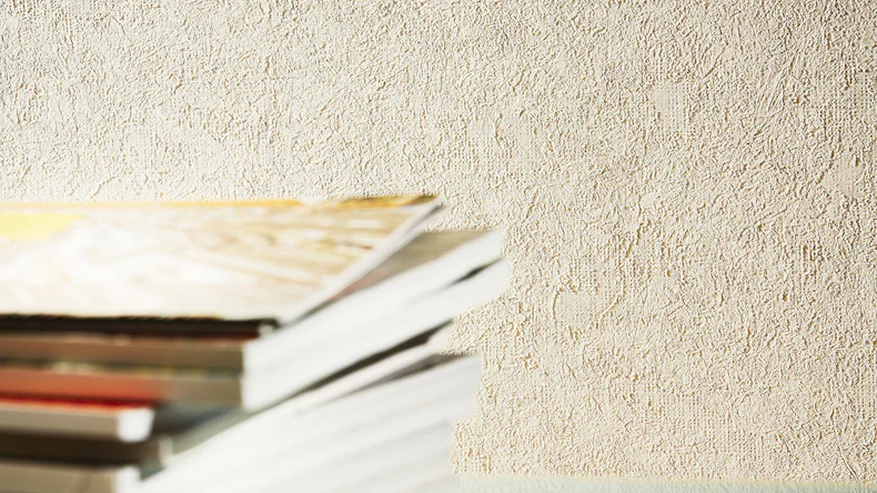 Papier peint vinyle Longlife Colours Architects Papier beige uni 407