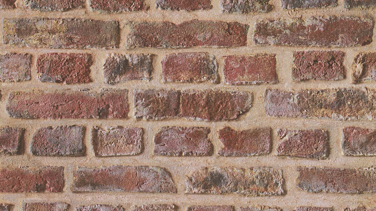 Carta da parati di carta Pareti autentiche 2 A.S. Création muro in pietra stile country beige marrone rosso 191