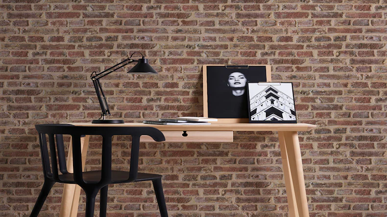 Carta da parati di carta Pareti autentiche 2 A.S. Création muro in pietra stile country beige marrone rosso 191