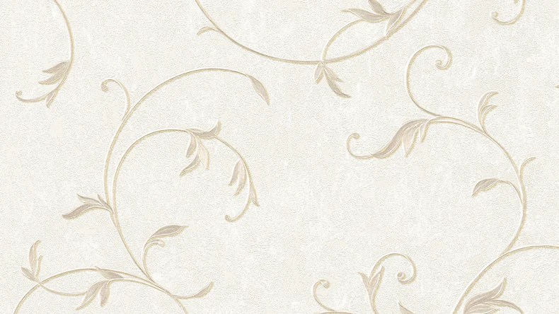 Vinyltapete beige Barock Blumen & Natur Streifen Romantico 182