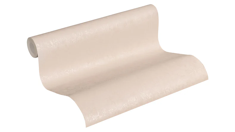 Vinyltapete beige Klassisch Uni Romantico 235