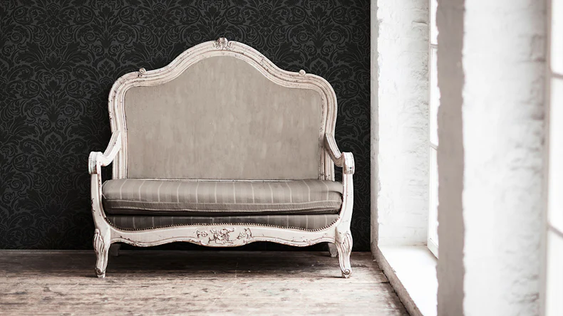 Papier peint en perles de verre Papier mural de luxePapier d'ornement vintage Architectes Papier noir métallisé 455