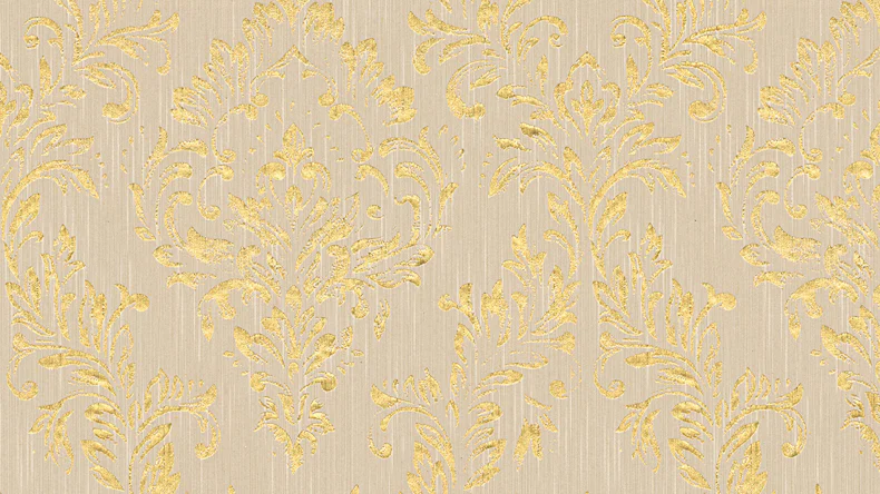 Carta da parati tessile Metallic Silk Architects Architects Carta Ornamenti Beige Metallic 592