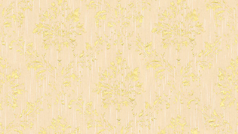Carta da parati tessile Metallic Silk Architects Architects Carta Ornamenti Crema Metallica 623