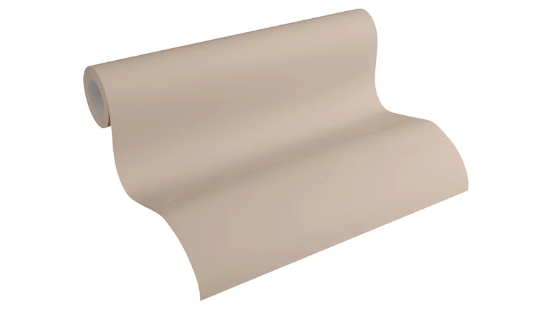 papier peint en vinyle beige classique uni Couleurs du monde 167