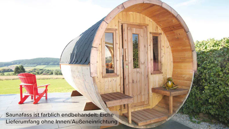 planeo Saunafass Basic 400