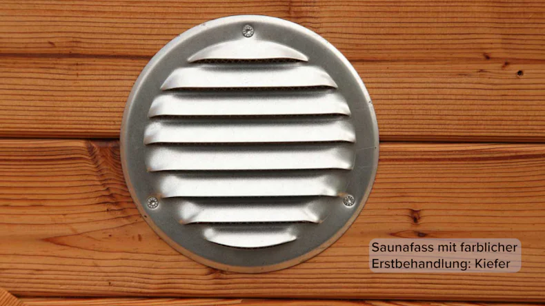 planeo sauna tonneau 400 de luxe thermowood kit DS noir