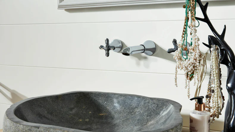 MeisterPanels lambris décor - Bocado 200 Uni Blanc brillant DF 324