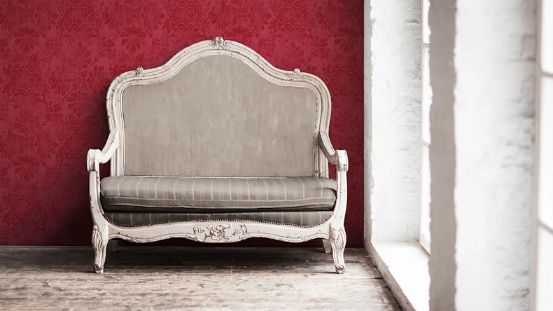 carta da parati design libro megalopolis A.S. Création ornamenti metallici rosso 873