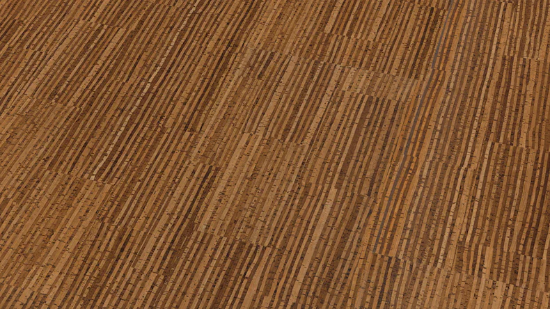 KWG parquet liège clipsable - Q-Exclusivo Fatima naturel plaqué main