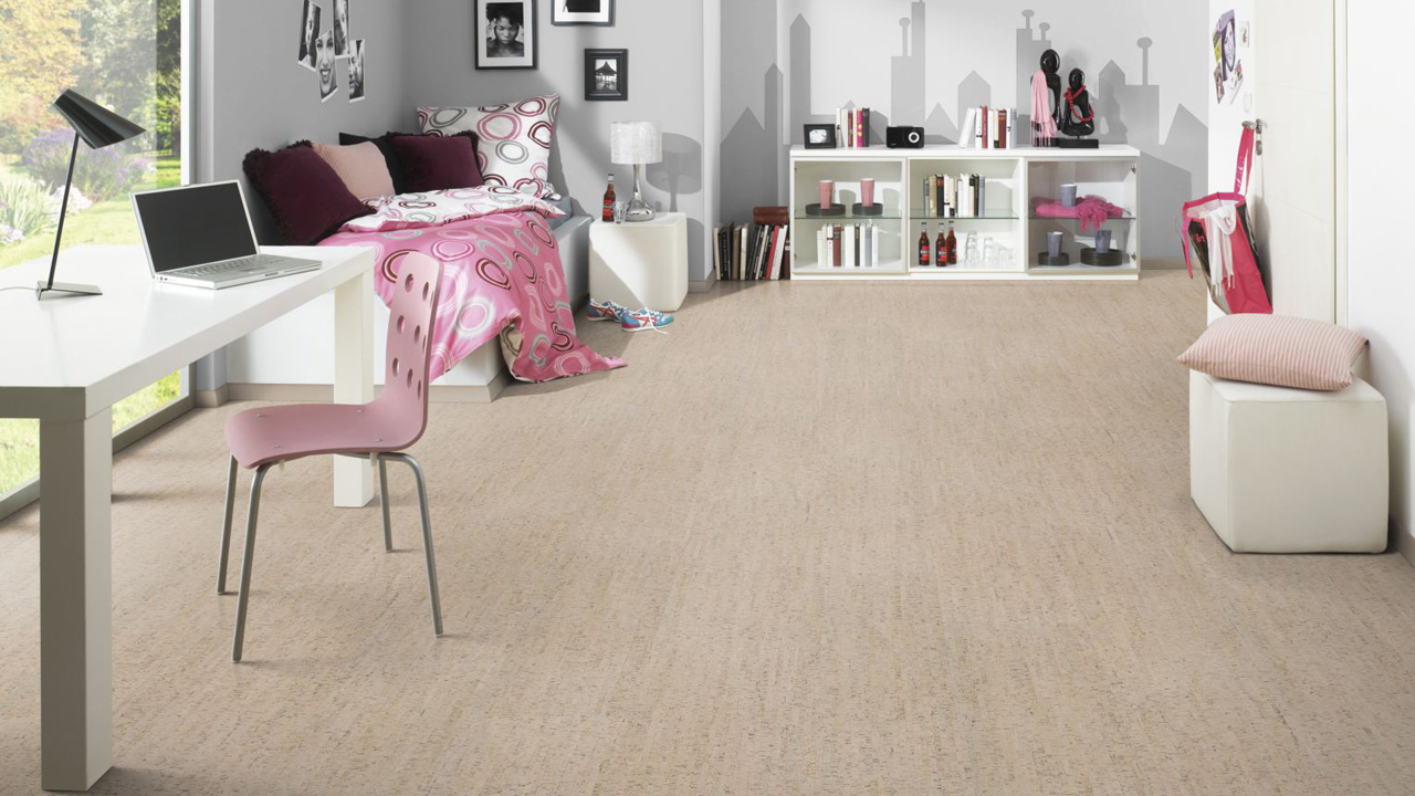 KWG click cork flooring - Q-Exclusivo Faro cream Natural