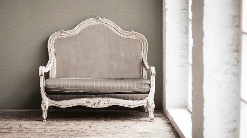 Carta da parati in tessuto non tessuto Alpha Architects Rami in stile country in carta marrone grigio metallizzato 263