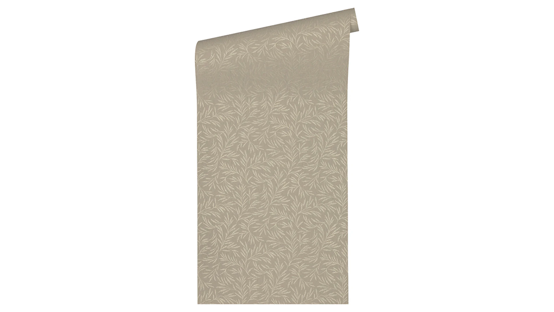 Non-woven wallpaper Alpha Architects Paper country style twigs brown grey metallic 263