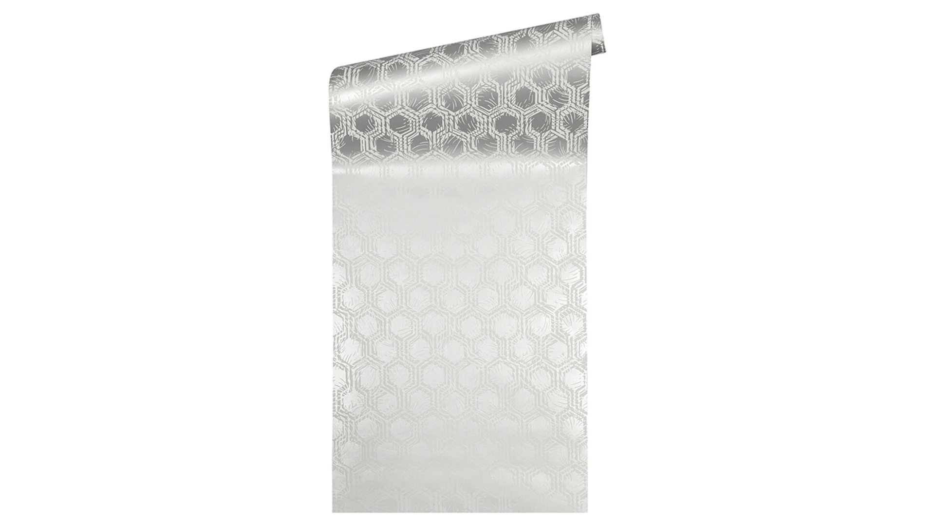 Non-woven wallpaper Alpha Architects Paper Retro Metallic White 271