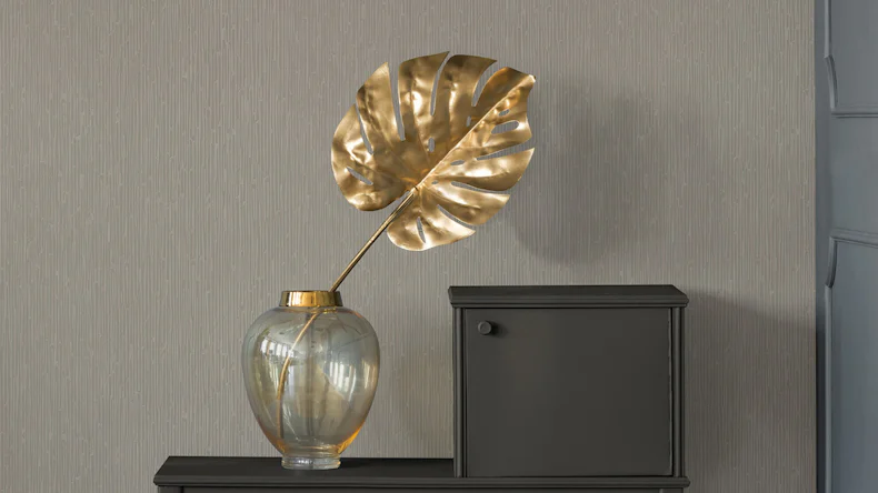 Carta da parati non tessuta Alpha Architects Paper Brown Metallic 281