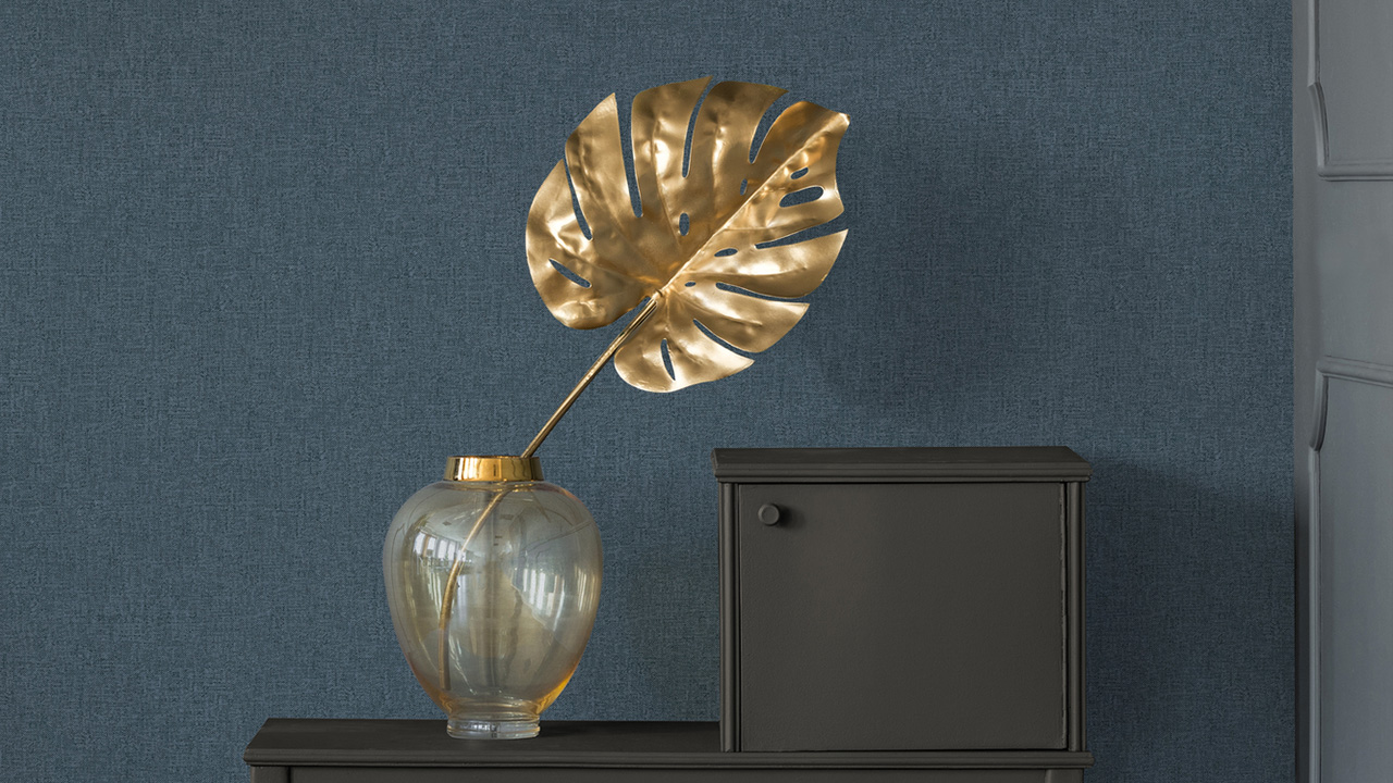 Carta da parati in tessuto non tessuto Alpha Architects Carta comune blu 744