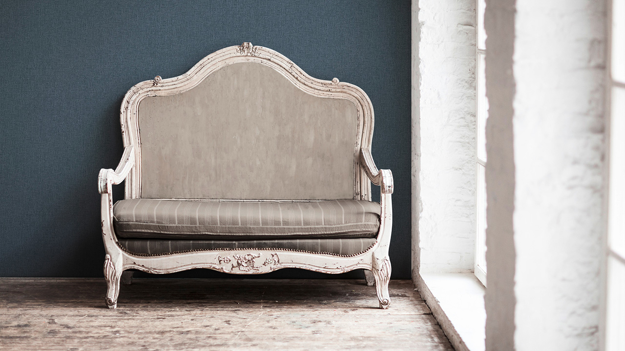 Carta da parati in tessuto non tessuto Alpha Architects Carta comune blu 744