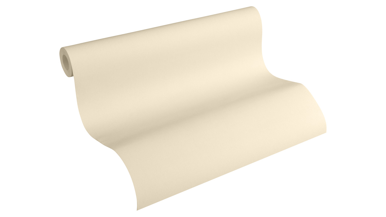 Vinyltapete creme Klassisch Uni Scandinavian 2 538