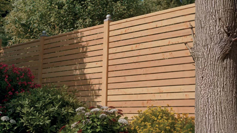 planeo TerraWood - METRO Rhombus Sichtschutzzaun Douglasie 180 x 180 cm