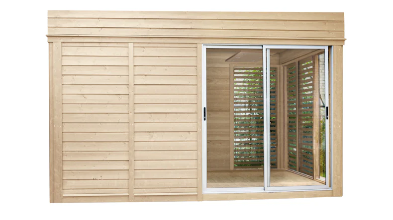 planeo Sauna Paradiso 4x3 (2-Raum) naturbelassen
