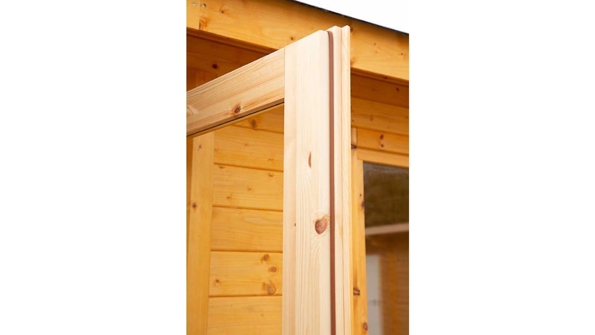 planeo sauna house de luxe Yurika finition naturelle