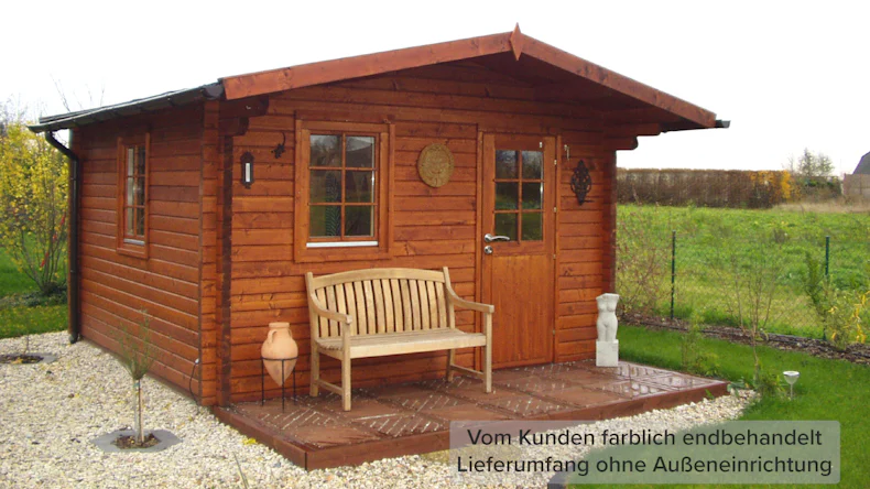 planeo Saunahaus de luxe Ella 70 naturbelassen