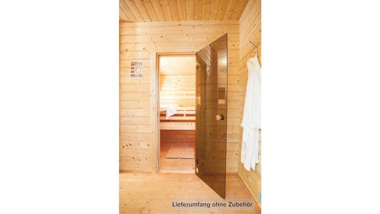 planeo abri sauna de luxe Ella 70 finition naturelle