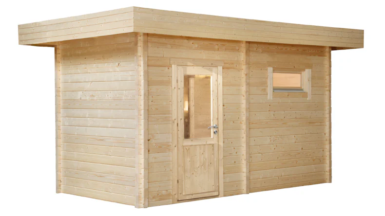 planeo Saunahaus de luxe Mikko 70 naturbelassen