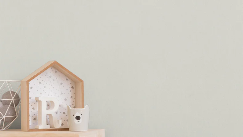 Vinyltapete weiß Klassisch Uni Boys & Girls 6 030