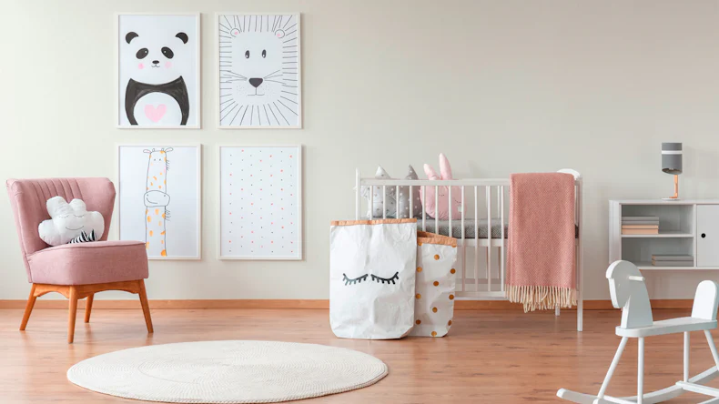 Vinyltapete weiß Klassisch Uni Boys & Girls 6 030