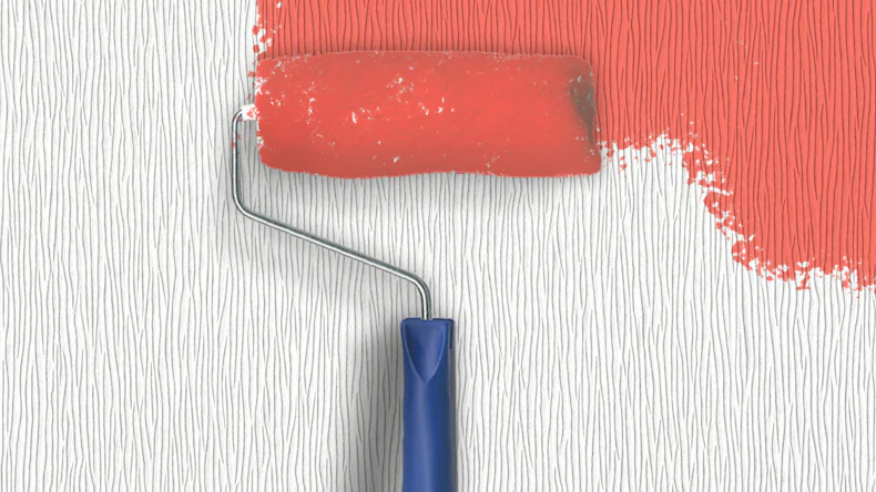 Vinyltapete Streifentapete weiß Modern Uni Meistervlies 2020 815