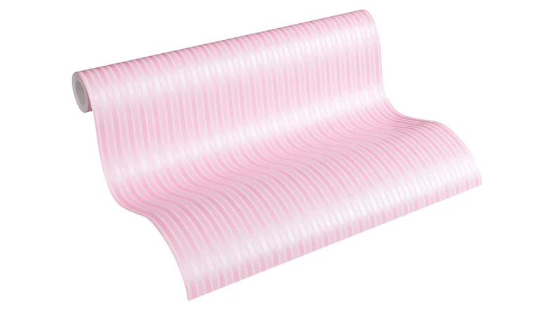 papier peint non tissé Little Stars A.S. Création papier peint moderne pour enfants rose métallisé 651