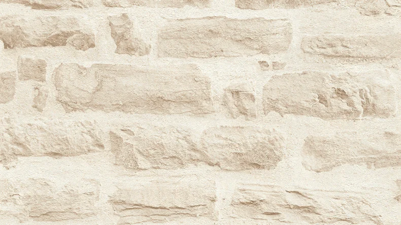 Vinyltapete Best of Wood`n Stone 2nd Edition A.S. Création Steinwand Beige Creme 803