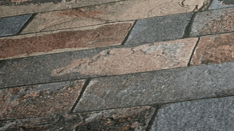 Vinyltapete Steintapete grau Modern Steine Elements 823