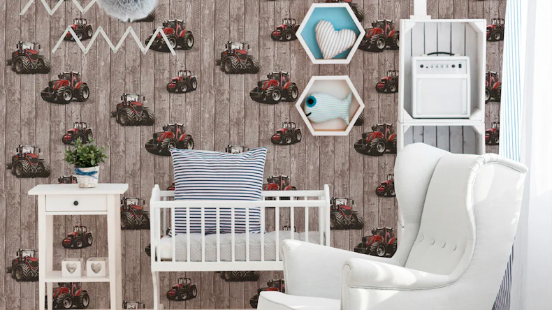 Vliestapete braun Modern Kinder Kinder Blumen & Natur Little Stars 401