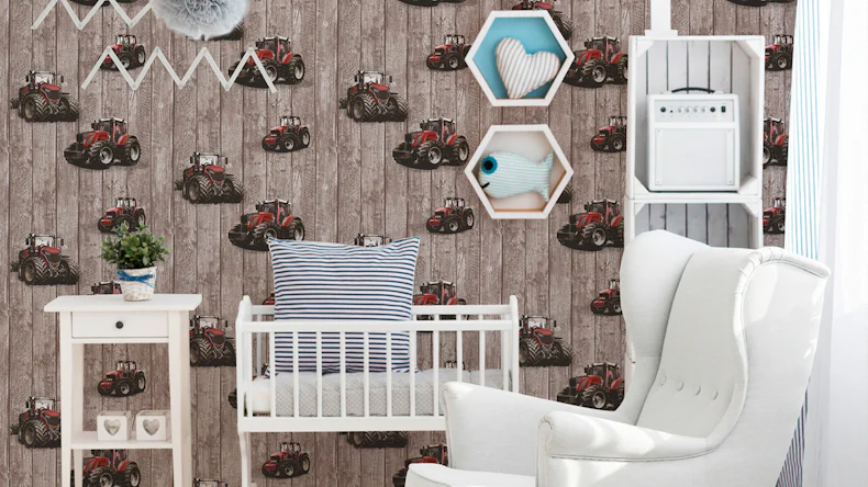 Vliestapete braun Modern Kinder Kinder Blumen & Natur Little Stars 401