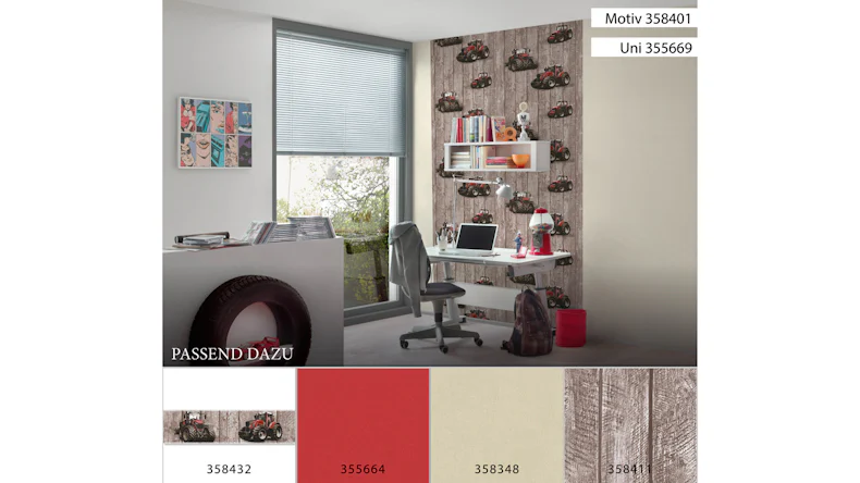 Vliestapete braun Modern Kinder Kinder Blumen & Natur Little Stars 401