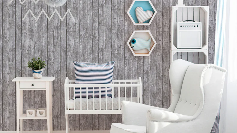 Vliestapete grau Modern Kinder Kinder Blumen & Natur Little Stars 412